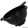 Black Plastic Colander