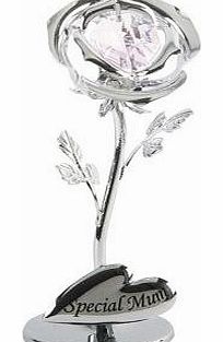 CRYSTOCRAFT Mum Flower with swarovski crystal elements