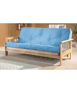 cuba Futon with Blue Mattress