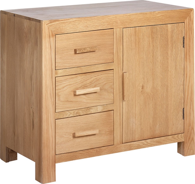 Cuba Solid Oak Small Sideboard