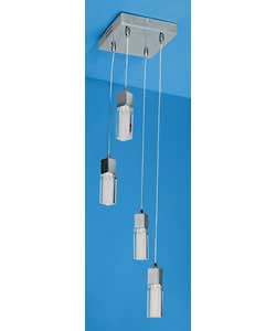 Cubix 4 Light Dangle