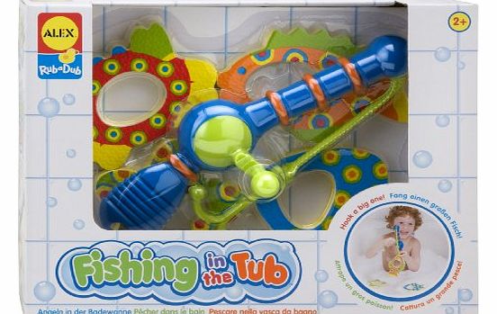 Cuckoo Alex Rub a Dub Fishing in the Tub bath toy