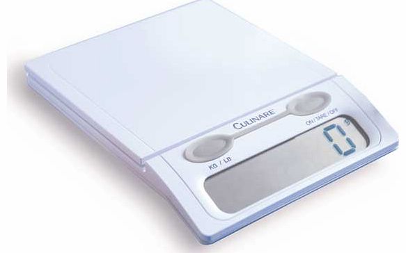 Culinare Electronic Scale - White