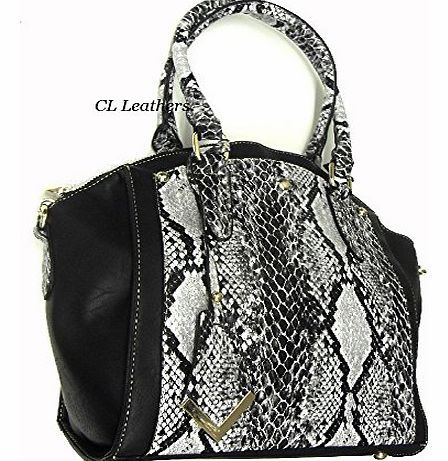 Ladies Black designer Shoulder Bags with Twin Shoulder Straps.black fashion bag.