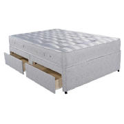 Latex King 4 Drawer Divan Set