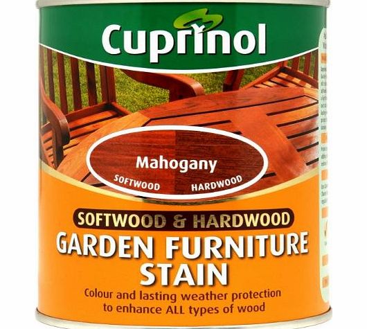 750ml Garden Furniture Stain - Mahogany