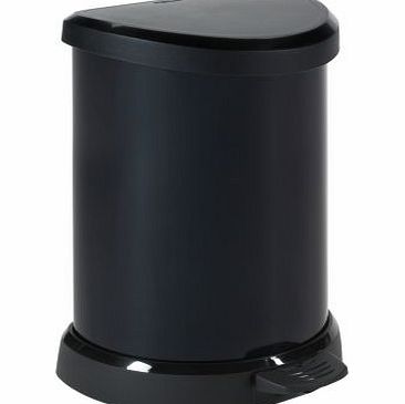 Curver 20L Deco Bin Black