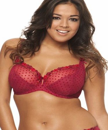 Curvy Kate Lingerie Curvy Kate Princess Scarlet and Chilli Balcony Bra CK6001 32J