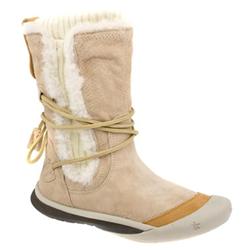 Cu:She Female Cu:She It Cuff Boot Suede Upper ?40  in Beige