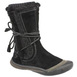 Cu:She Female Cu:She It Cuff Boot Suede Upper Calf/Knee in Black