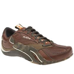 Cushe Male Cushe Groove Speed Leather Leather Upper in Brown