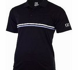 Mens Chest Stripe Polo Shirt