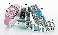 Womens Jaclyn Stone Set Watch