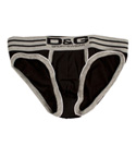 DandG Black and Grey Briefs