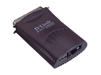 D Link 10/100M Ethernet Multi Protocol Print Server with Web Configuration (1 Parallel Port)