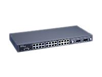 D Link 24-port 10/100M NWay with Gigabit module slot