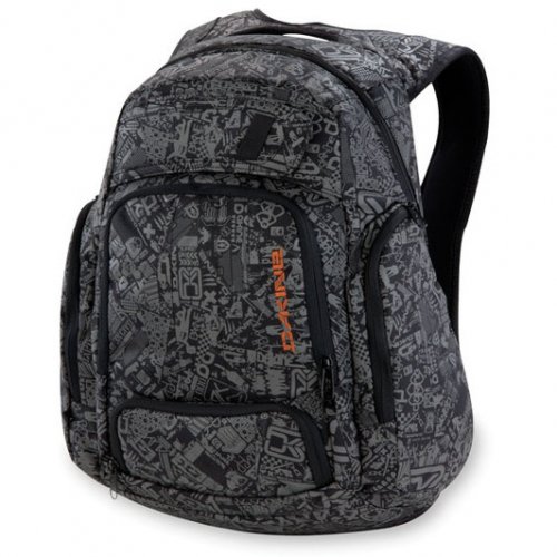 Mens Da Kine Covert Backpack Skate Pack Black