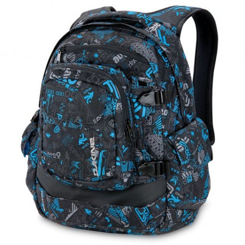 Mens Da Kine Switch 23 Ltr Sk8 Pack Cyan Chop Shop