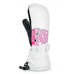 dakine Girls Tracker Jr Mitt - White/Pink Drops