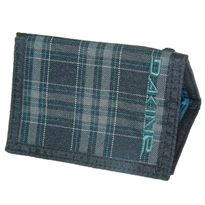 Mens Dakine Vert Rail Wallet. Alpine Plaid