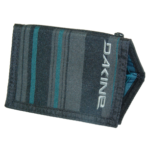 Mens Dakine Vert Rail Wallet. Stripes