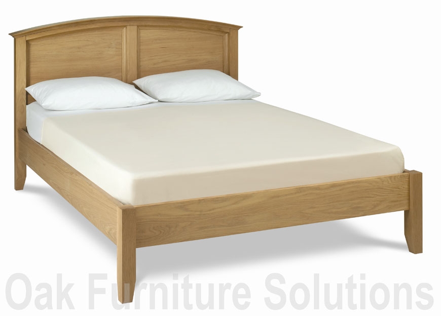 Oak Low Footend Bedstead - 135cm -