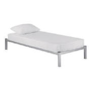 Single Bedstead, Silver effect