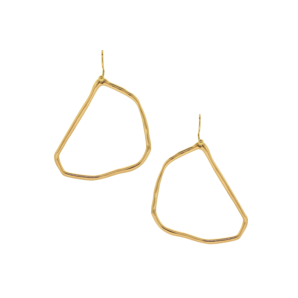 Earrings - Red Gold