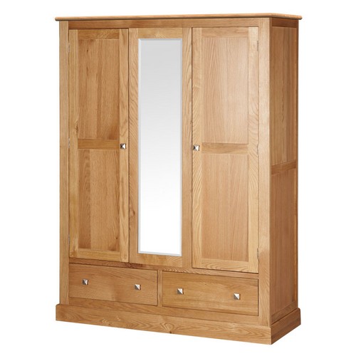 Dalton Oak Triple Wardrobe 1020.011