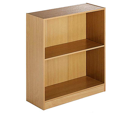 Maestro 2 Shelf Bookcase in Beech