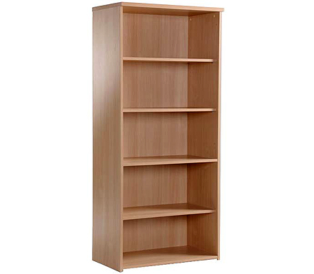 Momento 5 Shelf Bookcase in Beech