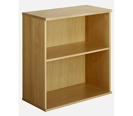 Urban 2 Shelf Bookcase in Oak