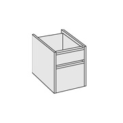 Maestro 2-Drawer Fixed Pedestal