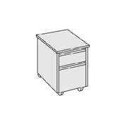 Maestro 2-Drawer Mobile Pedestal