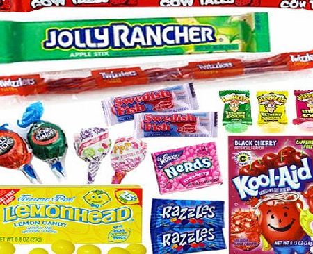 Dandy Candy American Sweets amp; Candy - Perfect Affordable Gift For Any Occasion - Letterbox Friendly Gift Box