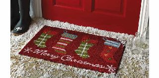 Dandy Merry Christmas Door Mat - 70 x 50cm