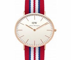 Daniel Wellington Mens Classic Exeter 40mm Rose