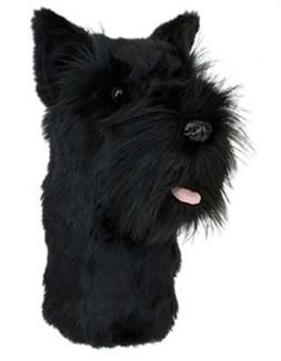 DAPHNE` BLACK SCOTTIE HEADCOVER