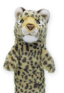 DAPHNE` LEOPARD HEADCOVER