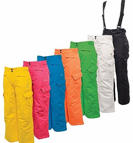 Dare 2b Dare2b Stomp it Out 2014/15 Boys Girls Childrens Kids Waterproof / Breathable Trouser Ski / Snowboarding Salopettes (Golden Lemon, 26``)