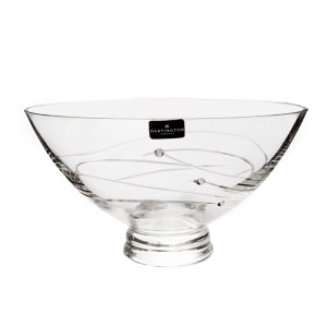 Dartington Crystal Glitz Footed Bowl