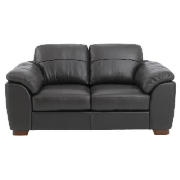 Darwin leather sofa regular, chocolate