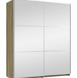 Darwin Walnut Effect Sliding Door Wardrobe