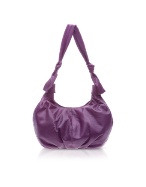 Elaina - Plum Medium Hobo Bag