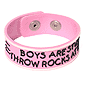 David and Goliath Boys Are Stupid Bracelet
