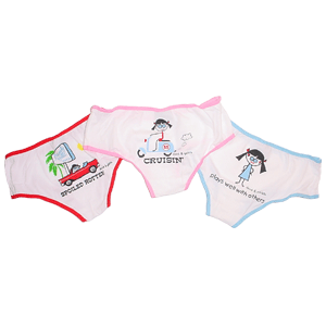 David and Goliath Trendy Wendy 3pk Underwear Set