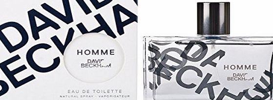 David Beckham Homme Mens Eau De Toilette Body Fragrance Scent 75ml Spray For Him