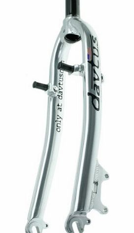 davtus MTB Bike Fork 26 Inch 1-1/8 Inch Ahead Disk Aluminium Silver