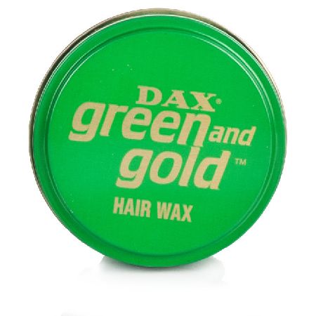 Green and Gold Hair Wax