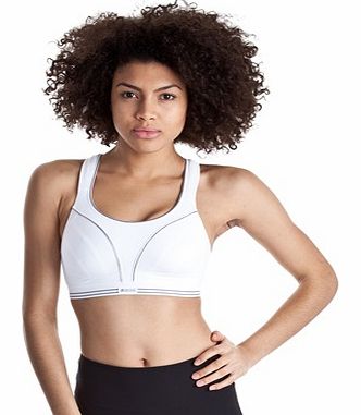 Shock Absorber Ultimate Run Bra - White B5044-WSV